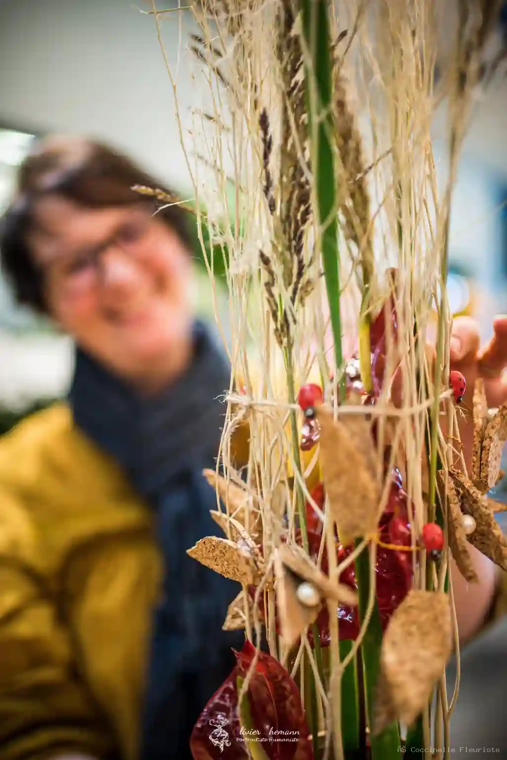 Cécile — artisan fleuriste Coccinelle