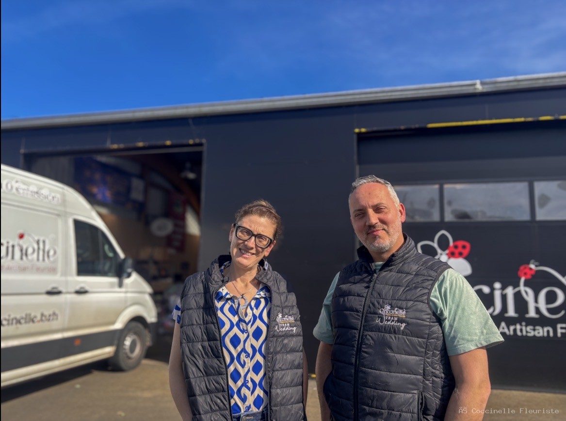 Karine et Nicolas, fondateurs de Coccinelle